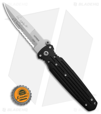 Gerber Applegate-Fairbairn Covert Folder Knife (3.75" Bead Blast Serr) 05785