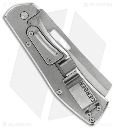 Gerber Flatiron Frame Lock Knife OD Green G-10 (3.6" Stonewash) G1760