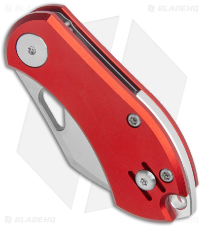 GiantMouse Vox/Anso ACE Nibbler Knife Red Aluminum (1.9" Satin N690)