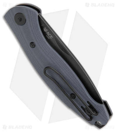 GiantMouse Vox/Anso ACE Farley Slip Joint Knife Blue G-10 (2.8" PVD M390)