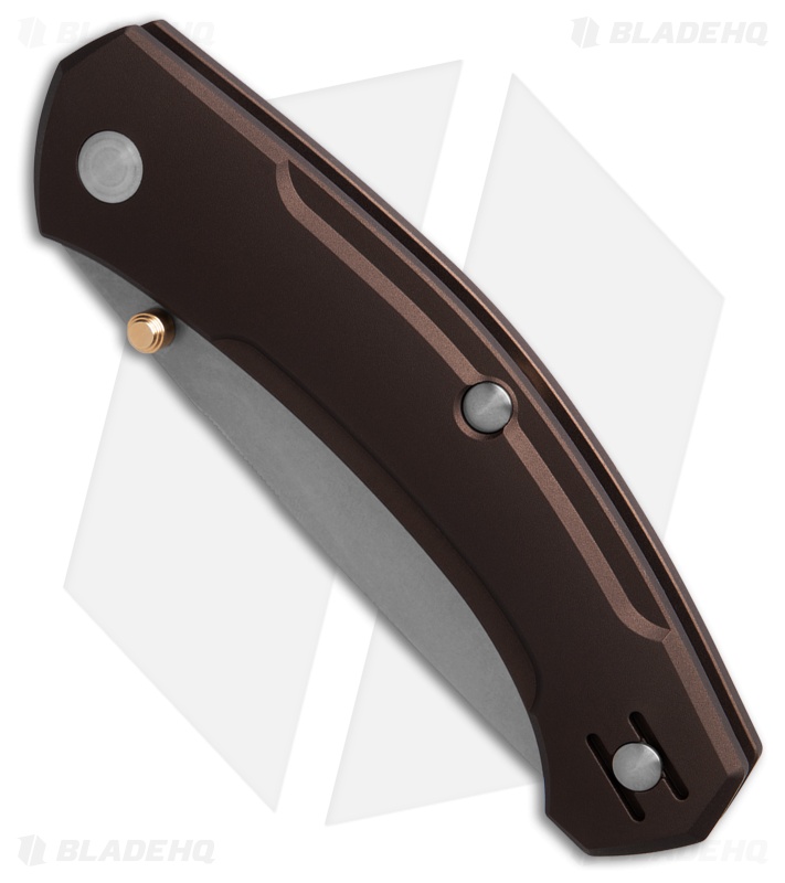 GiantMouse IONA-V2 Knife Bronze Aluminum MagnaCut SW