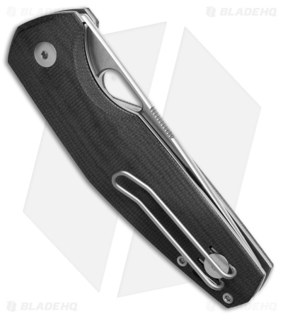 GiantMouse Vox/Anso ACE Nimbus V3 MagnaCut Knife Black Micarta (3" Stonewash)