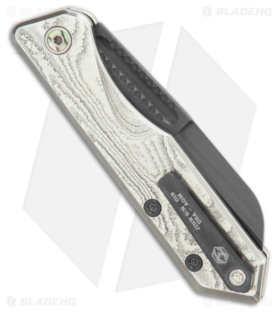 Heretic Custom Jinn Slip Joint Knife MagnaCut Vegas Forge Damascus (3" DLC)