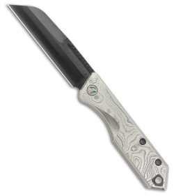 Heretic Custom Jinn Slip Joint Knife MagnaCut Vegas Forge Damascus (3" DLC)