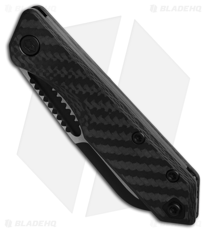 Heretic Jinn Slip Joint Knife MagnaCut Carbon Fiber (3" Two-Tone)