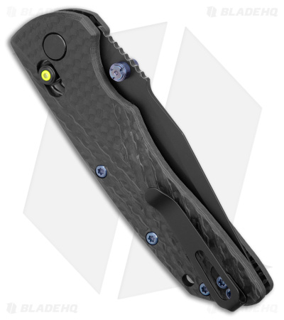 Hogue Knives Deka Clip Point Knife Black Carbon Fiber (3.25" Black DLC 20CV)