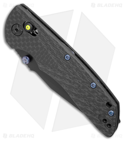Hogue Knives Deka Clip Point Knife Black Carbon Fiber (3.25" Black DLC 20CV)