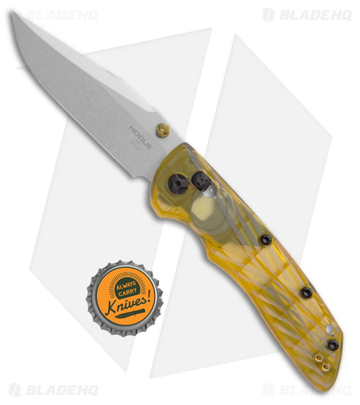 Hogue Knives Deka MagnaCut Clip Point Knife Ultem (3.25" Tumbled)