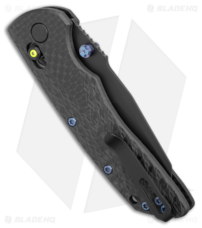 Hogue Knives Deka Wharncliffe Knife Black Carbon Fiber (3.25" Black DLC 20CV) 