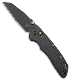 Hogue Knives Deka Wharncliffe Knife Black Carbon Fiber (3.25" Black DLC 20CV) 