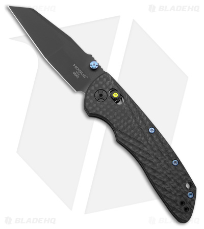 Hogue Knives Deka Wharncliffe Knife Black Carbon Fiber (3.25" Black DLC 20CV) 