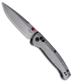 Hogue Knives Mysto Cross Bar Lock Knife Titanium (3.4" Stonewash Magnacut)