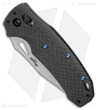 Hogue SIG K320 AXG Tanto Manual Folding Knife Carbon Fiber (3.5" Stonewash)