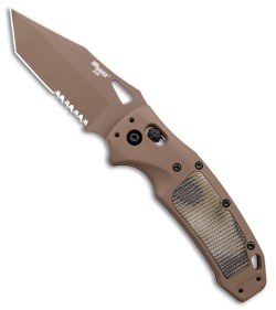 Hogue Sig K320 Scorpion AXG Tanto Knife FDE Aluminum + G-Mascus (3.5" FDE Serr)