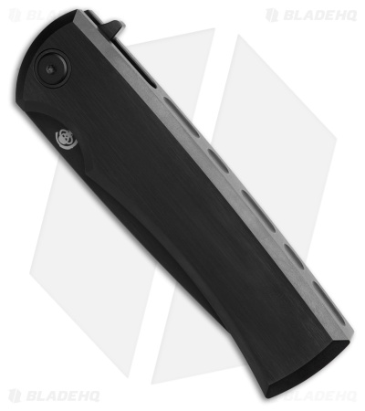 Chaves Liberation Street Integral Frame Lock Knife Black Ti (3.5" Black PVD)