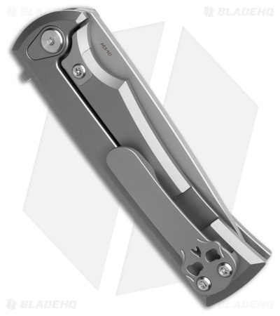 Chaves Liberation Street Integral Frame Lock Knife Stonewash Ti (3.5" Stonewash)
