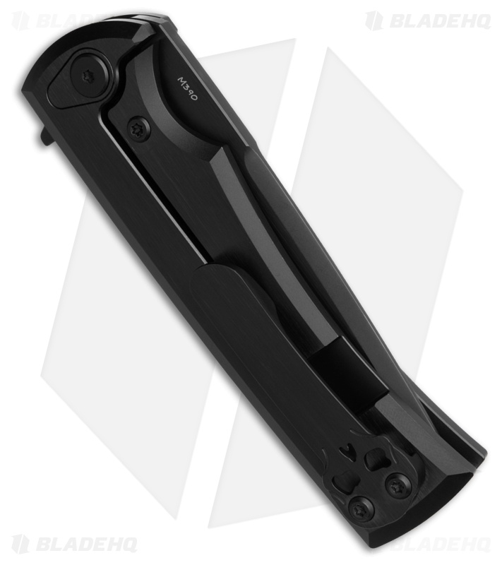 Chaves Liberation Street Tanto Integral Frame Lock Knife Black Ti (3.5" PVD)