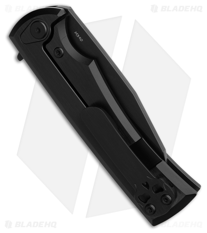 Chaves Sangre Street Integral Frame Lock Knife Black Ti (3.5" Black PVD)