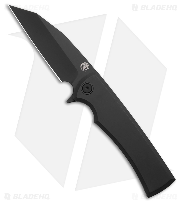 Chaves Sangre Street Integral Frame Lock Knife Gray Titanium (3.5" Gray PVD)