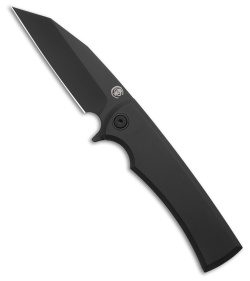 Chaves Sangre Street Integral Frame Lock Knife Gray Titanium (3.5" Gray PVD)