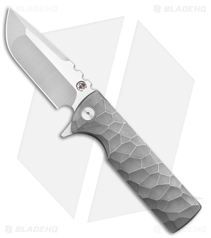 Chaves T.A.K. DP Integral Frame Lock Knife Full Rocked Titanium