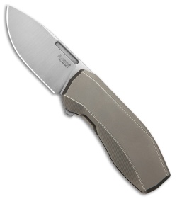 LionSteel N.ONE Knife Blue Titanium MagnaCut Satin