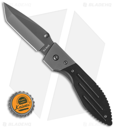 Ka-Bar Warthog Tanto Liner Lock Knife (3.06" Black) 3074