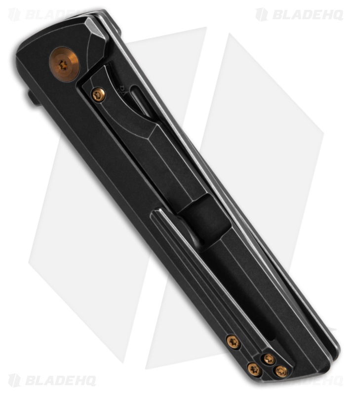 Kansept Knives Anomaly Tanto Knife Black SW Titanium