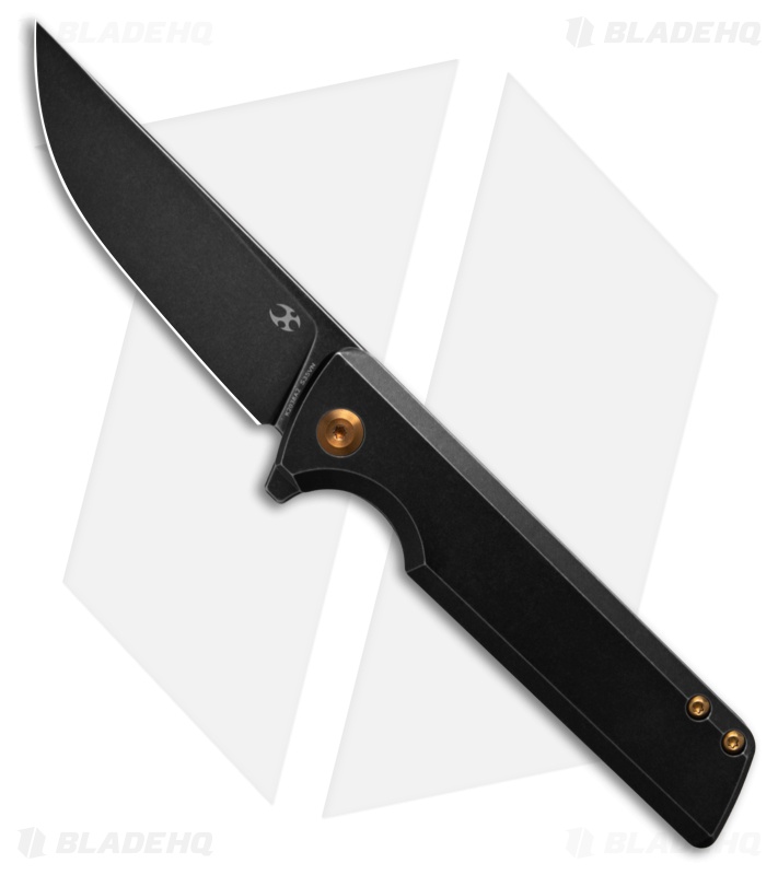 Kansept Knives Anomaly Knife Black SW Titanium