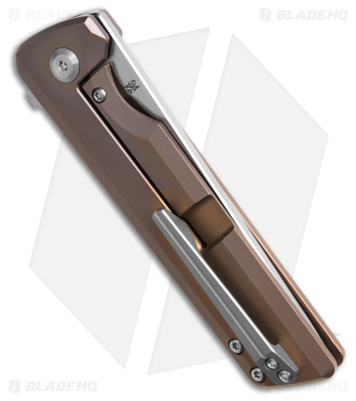 ⭐︎ALOB Kansept Knives Anomaly Knife Bronze Anodized Titanium