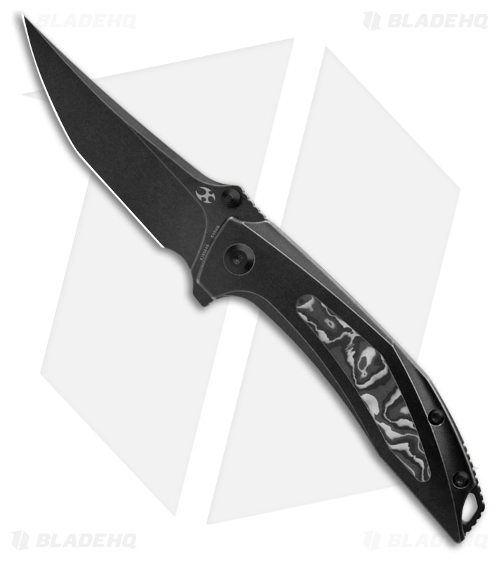 Bakuページ Kansept Knives Baku Black Titanium/Carbon Fiber - Blade HQ