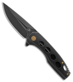 Kansept Knives Cassowary Knife Black Rose Carbon Fiber