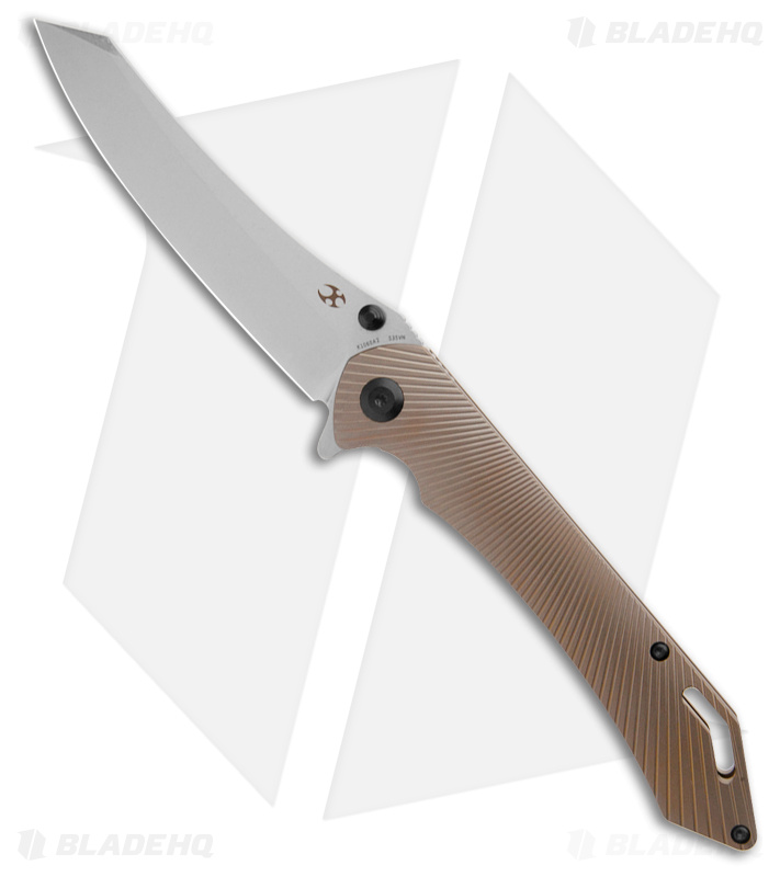 Kansept Knives Colibri Tech Knife Bronze Titanium - Blade HQ