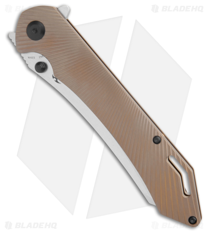 kanami Kansept Knives Colibri Tech Knife Bronze Titanium - Blade HQ