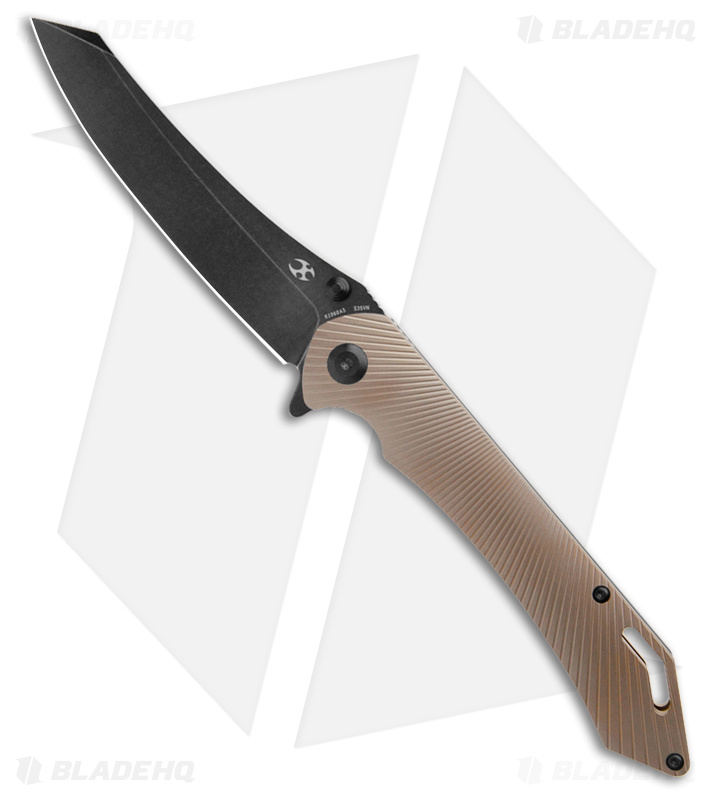 Kansept Knives Colibri Tech Bronze Titanium Black - Blade HQ