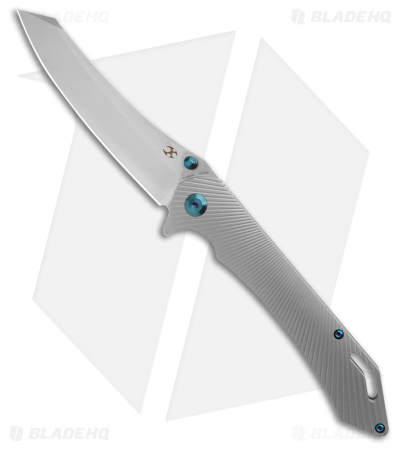 Kansept Knives Colibri Tech Knife Gray Titanium - Blade HQ