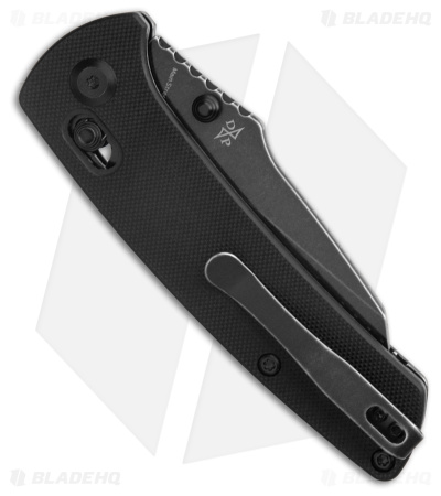 Kansept Knives Main Street Crossbar Lock Knife Black G-10 (3.3 Black SW)  