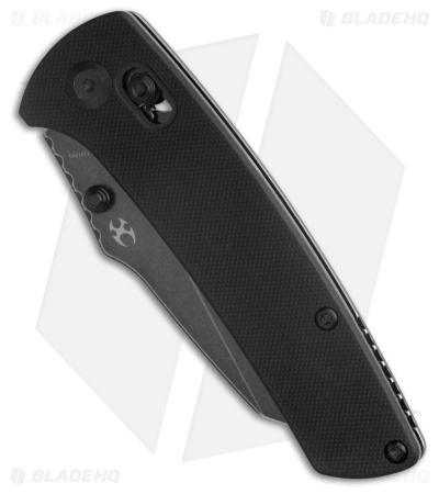 Kansept Knives Main Street Crossbar Lock Knife Black G-10 (3.3 Black SW)  