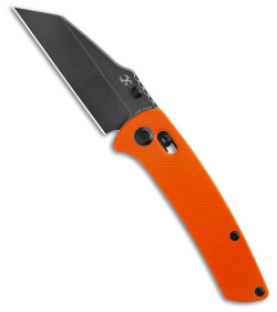 Kansept Knives Main Street Crossbar Lock Knife Orange G-10 (3.3 Black SW)  