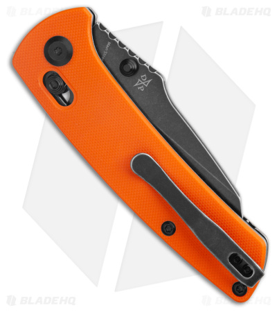 Kansept Knives Main Street Crossbar Lock Knife Orange G-10 (3.3 Black SW)  
