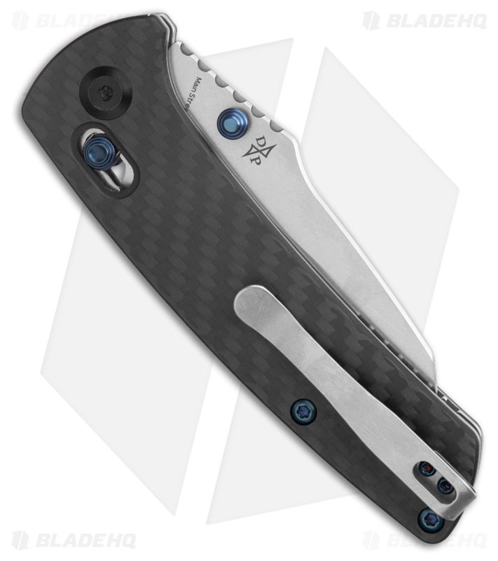 Kansept Knives Main Street Crossbar Lock Knife Carbon Fiber/G-10 (3.3" SW)