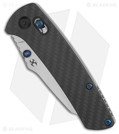 Kansept Knives Main Street Crossbar Lock Knife Carbon Fiber/G-10 (3.3" SW)