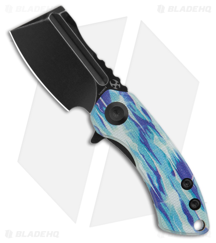 Kansept Knives Mini Korvid Jade G-10 Cleaver Black SW 154CM