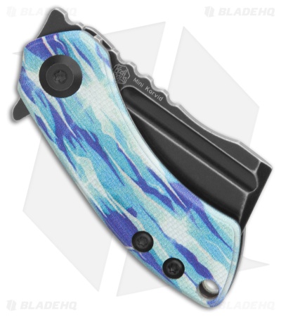 Kansept Knives Mini Korvid Jade G-10 Cleaver Black SW 154CM