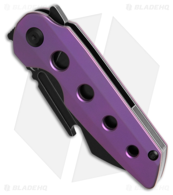 Kansept Knives Rafe Frame Lock Purple Ti (BSW) - Blade HQ