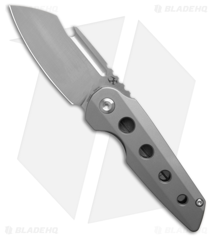 Kansept Knives Rafe Frame Lock Knife Ti (Satin) - Blade HQ