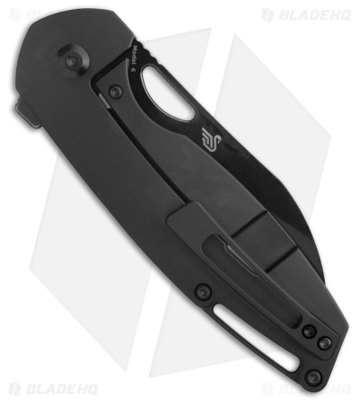 Kansept Knives Model 6 - Frame Lock Knife | Timascus/Black