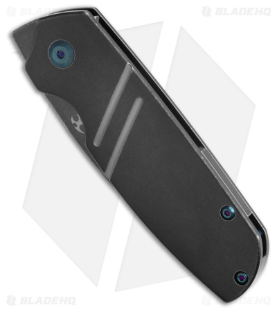 Kansept Knives Turaco Frame Lock Black Ti (BSW) - Blade HQ