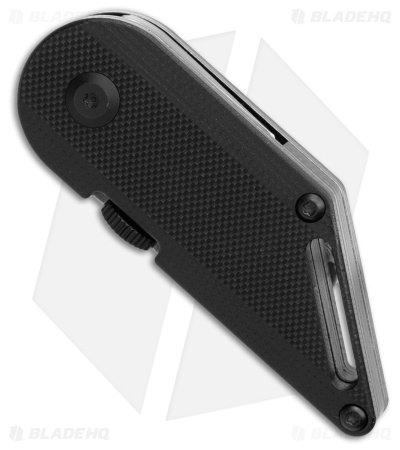 Kansept Pinkerton Dash Folding Kiridashi Knife Black G-10 (1.69" Black SW) 