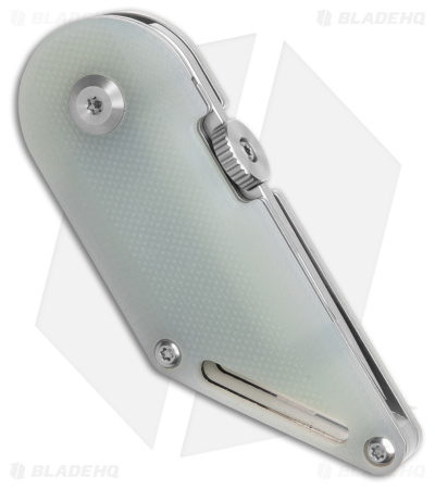 Kansept Pinkerton Dash Folding Kiridashi Knife Jade G-10 (1.69" SW) 